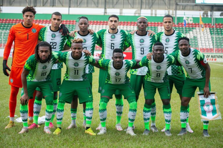 Nigeria’s Super Eagles now 32nd on FIFA world ranking
