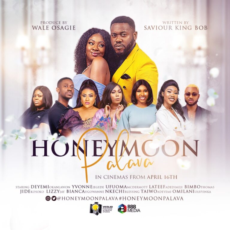 Yvonne Jegede commends Deyemi Okanlawon for coming out of bathroom naked in Honeymoon Palava