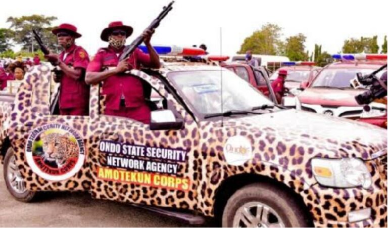 In Ondo, Amotekun arrests 19 kidnappers, 17 others