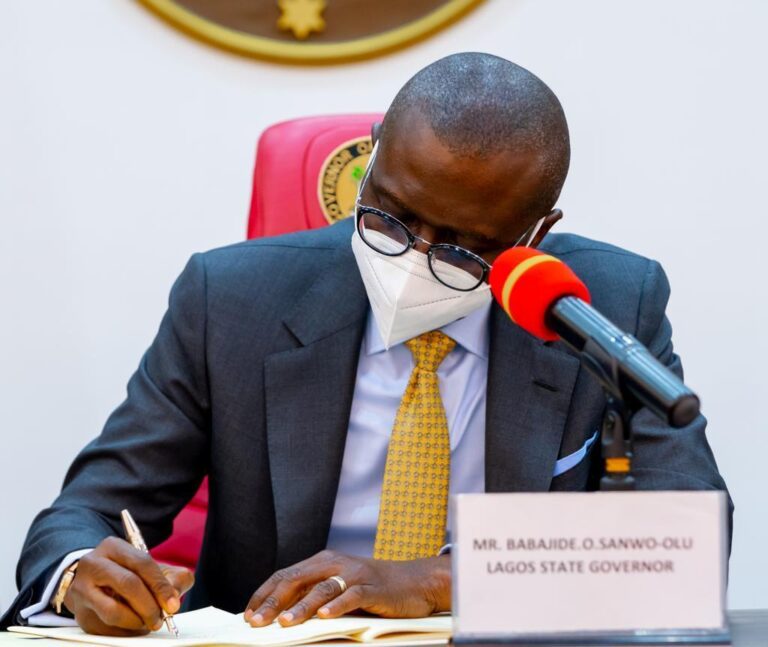 Sanwo-Olu commiserates with Governor Abiodun over Father’s death
