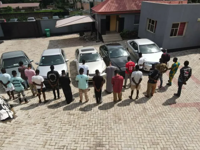 22 YAHOO BOYS ARRESTED FOR ALLEGED INTERNET FRAUD IN OGBOMOSHO