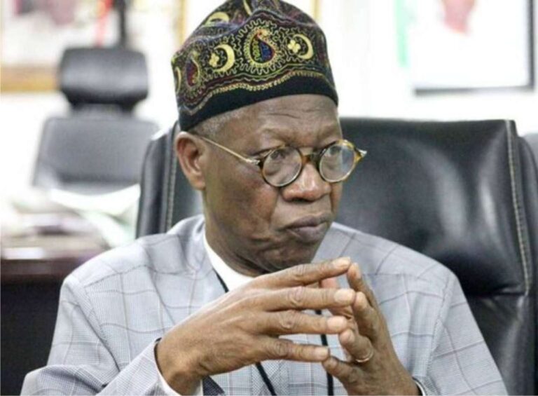 JUST IN: #EndSARS report is fake news! -Lai Mohammed
