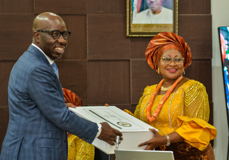 Obaseki receives wives of Southern Governors, urges collaboration to tackle food security