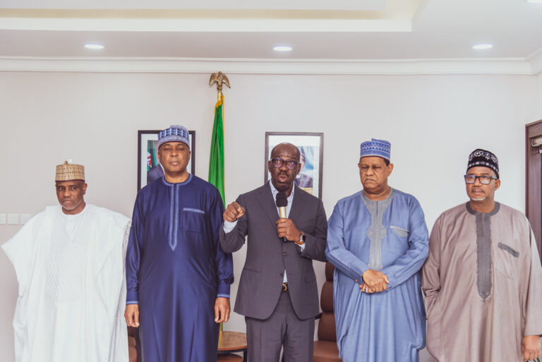 Zoning: Obaseki receives two PDP govs, Saraki, others in Benin