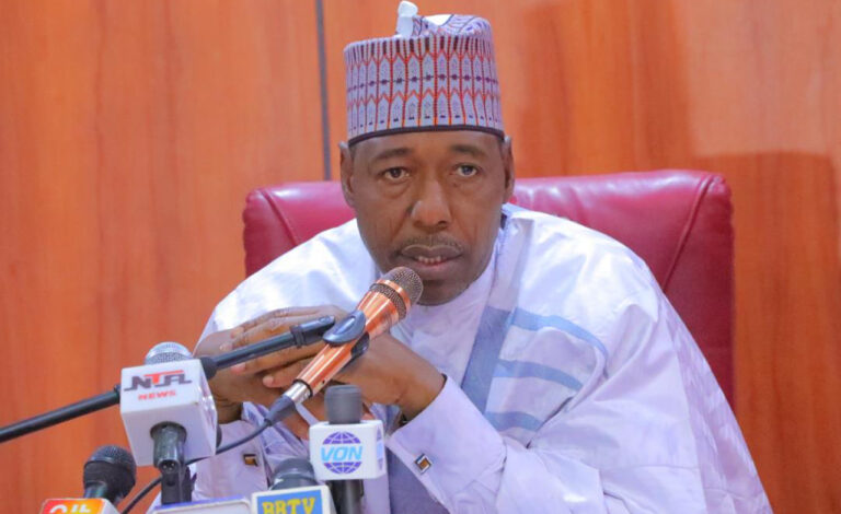 June 12: Gov Zulum hails Buhari, soldiers for tackling insurgency