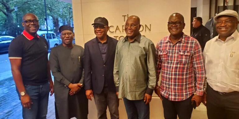 Atiku, Wike finally meet in London