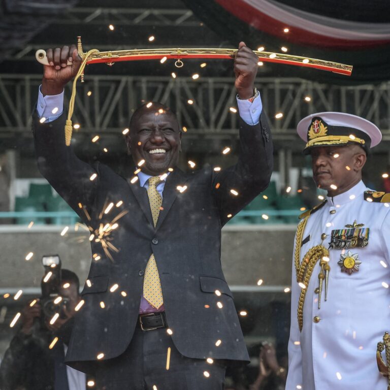 Ruto sworn in as Kenya’s president