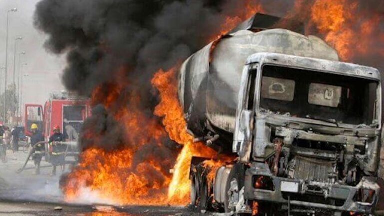 Petrol-laden tanker explodes in Ogun community