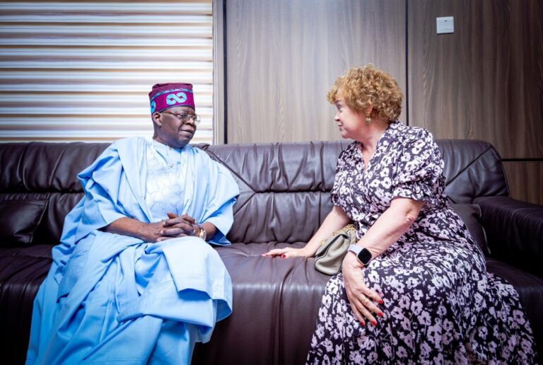 Tinubu receives UK High Commissioner to Nigeria, Ms. Catriona Laing(Photos)