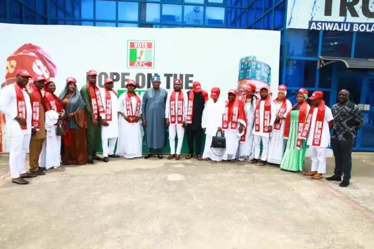 Faleke hosts Tinubu-Shettima ambassador at campaign H’Quaters – In Pictures