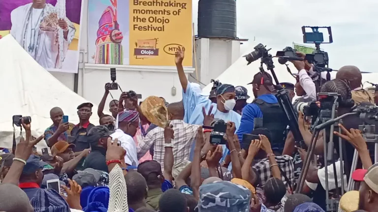 Aregbesola arrives Ile- Ife for Olojo festival – PHOTOS