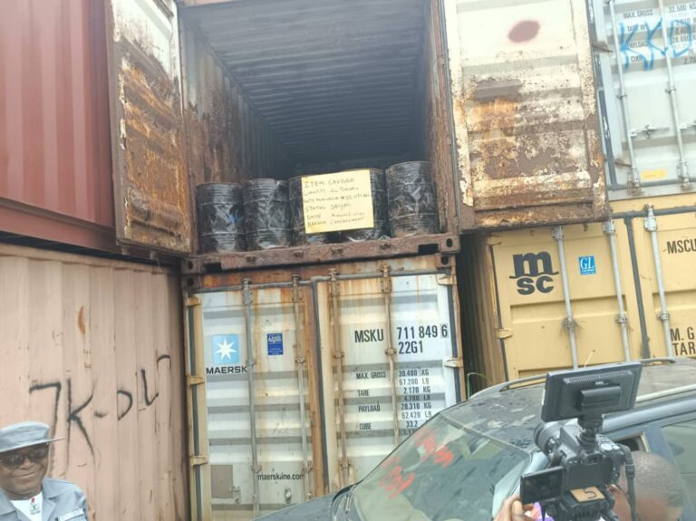 Customs seize explosives in Ogun, arrest suspects