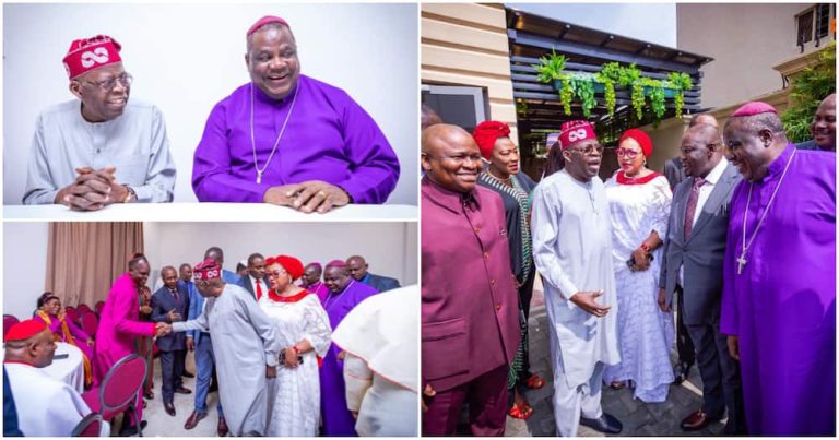 Tinubu’s meeting with Northern Pentecostal bishops causes reaction