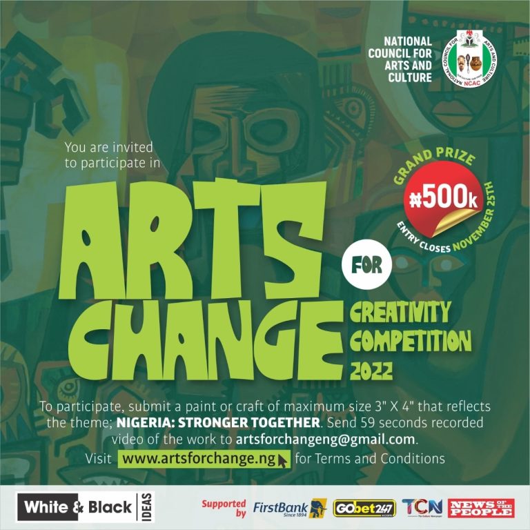 ArtsForChange, NCAC launch Arts challenge, call for entries.