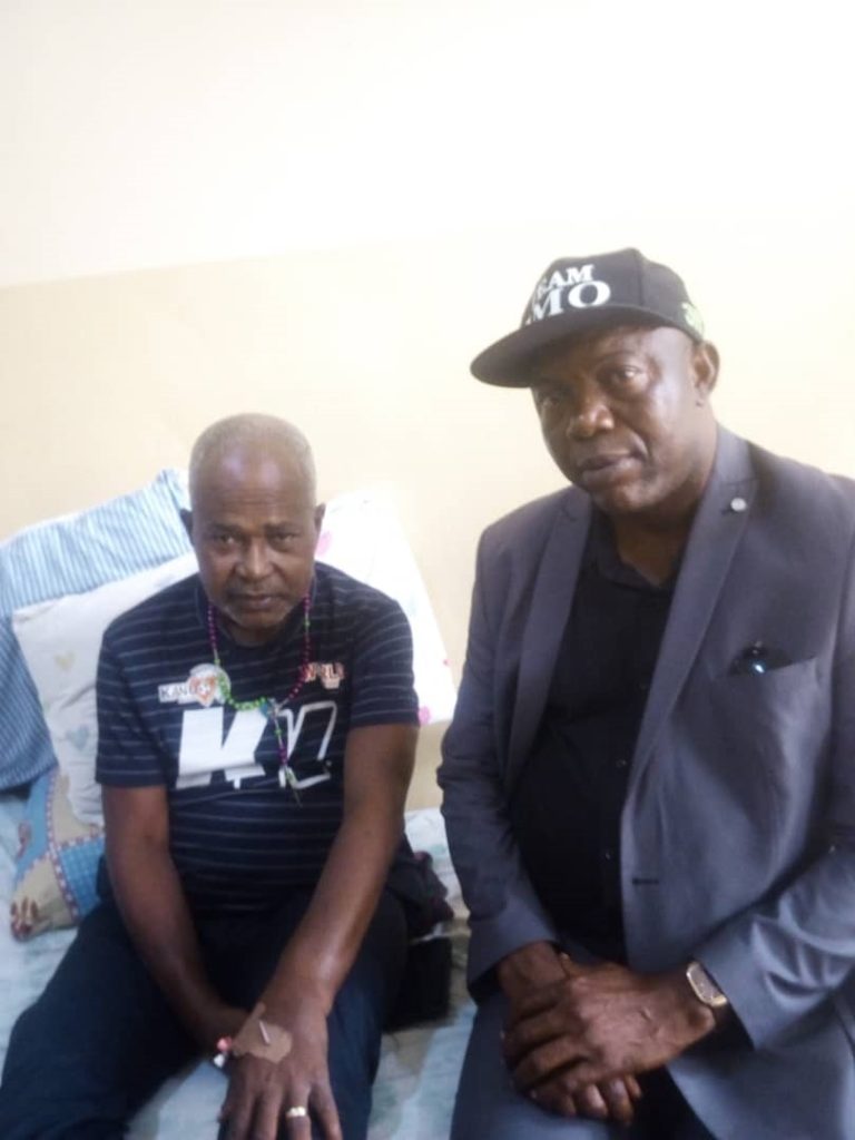 Imo state government gives support to sick legendary footballer, Henry Nwosu