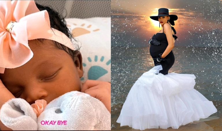 Congratulation: Skit maker, Kie Kie, welcomes baby girl