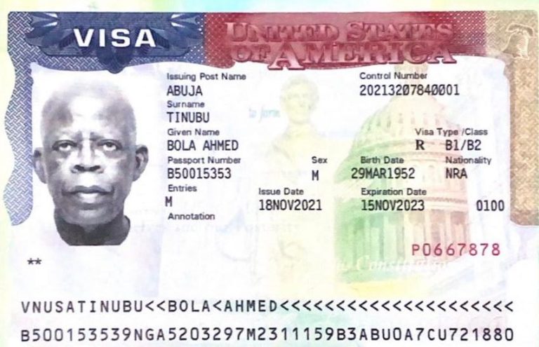 APC debunks Tinubu US entry denial, shares visa