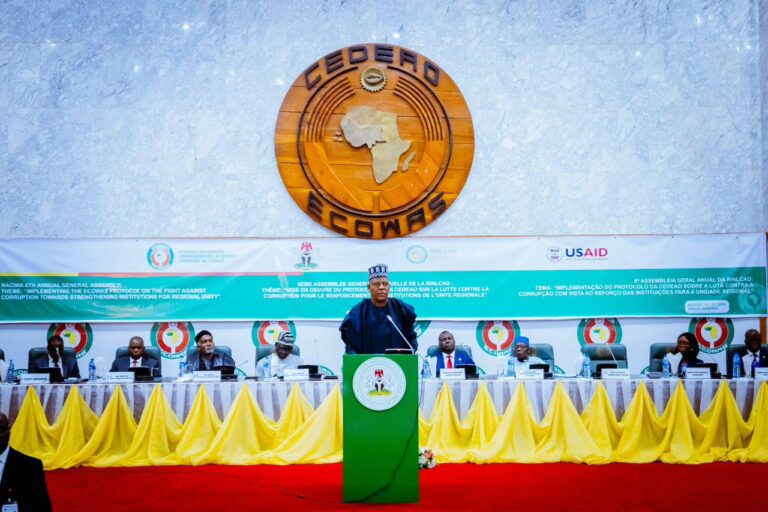 President Tinubu Urges ECOWAS Countries To Implement Anti-corruption Protocol