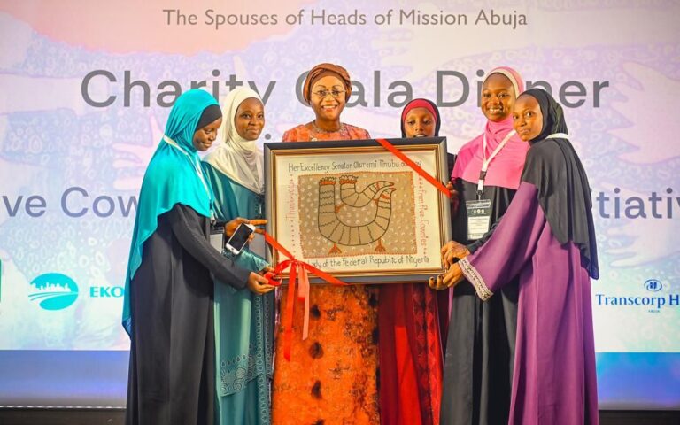 ” I believe that education is a foundation of true national development,” First Lady Oluremi Tinubu says.
