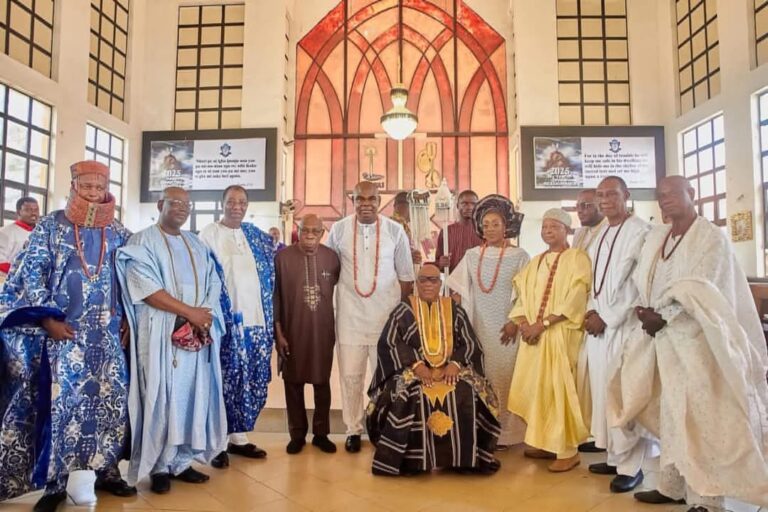 Gbenga Daniel, Obasanjo Celebrate Osunmakinde at 80