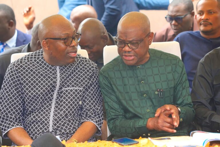 Tears, Tributes, and Truce: Wike, Fubara Reunite at Emotional Family Burial