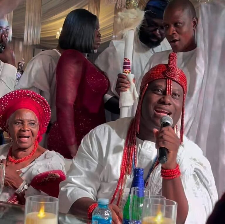 Royal Honour as Ooni of Ife Attends Chief Alex-Duduyemi’s 90th Birthday