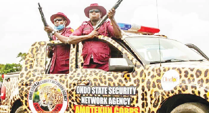 Amotekun Arrests Suspected Kidnappers and Others in Ondo
