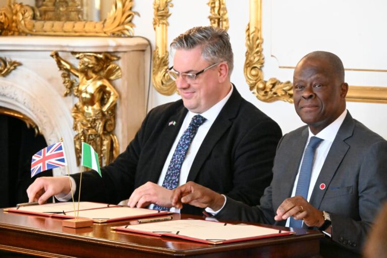 Photo News: President Tinubu At The Signing Of Financing Agreement Between Nigeria and UK
