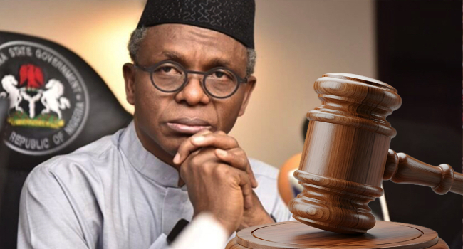 Former Kaduna State Governor, Nasir El-Rufai. El-Rufai wire tapping case at the Federal High Court in Abuja