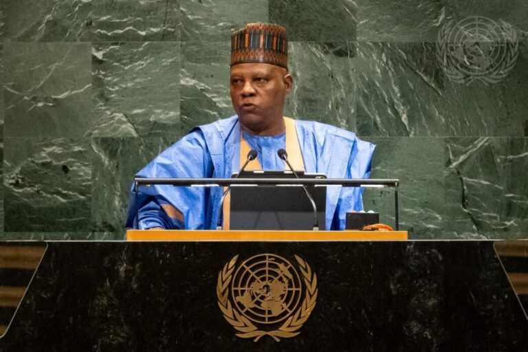 Shettima UN General Assembly 2026 Nigeria delegation