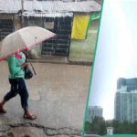 NiMet thunderstorm alert warning of severe weather, heavy rainfall and flash flooding across Nigerian states and the FCT.
