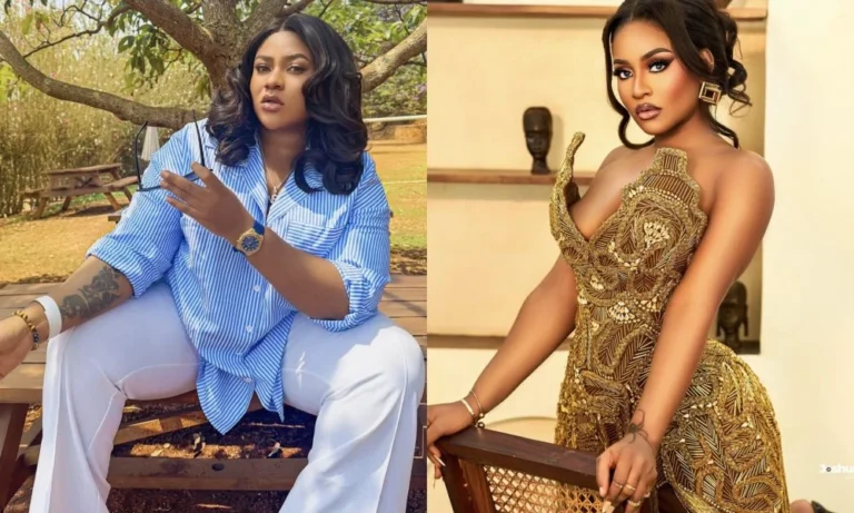 Nkechi Blessing and Phyna boxing match in Lagos