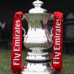 FA Cup first-round fixtures for the 2026/2027 season featuring the FA Cup trophy