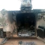 Boko Haram ambush near Kanamma in Yobe State targeting a Nigerian Army convoy