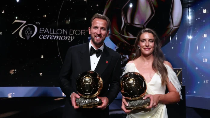 2026 Ballon d’Or winners Harry Kane and Alexia Putellas