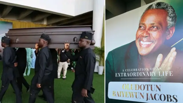 Olu Jacobs buried in Lagos after funeral service