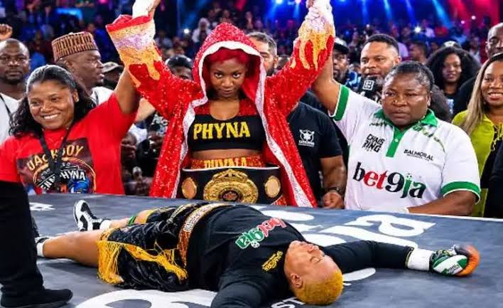 Phyna beats Nkechi Blessing in celebrity boxing bout