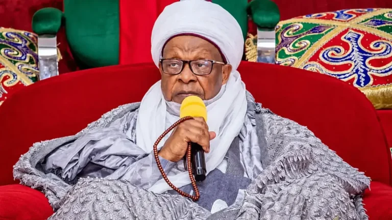 Emir of Katsina during APC campaign delegation visit