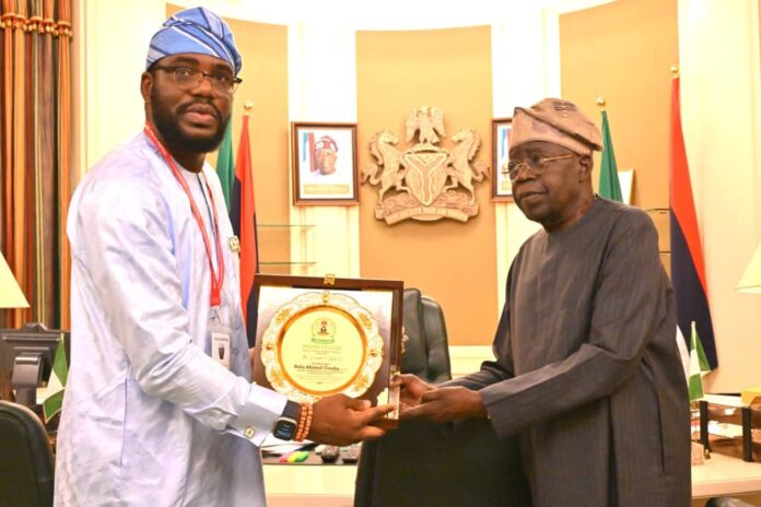 Tinubu receives honour during tourism reforms meeting