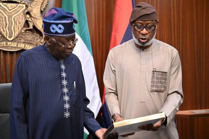 Tinubu Celebrates Dele Alake at 70 Tinubu celebrates Dele Alake on his 70th birthday